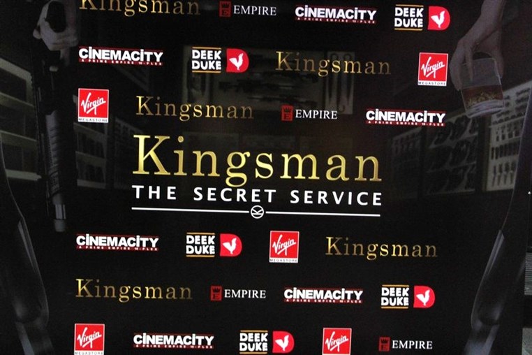 Deek Duke Avant Premiere of Kingsman